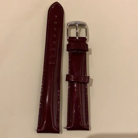 Michele | Accessories | Brand New Michele Burgundy Patent  display picture 1